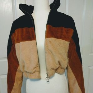 Forever 21 faux fur jacket. New without tags!